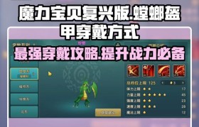 魔力宝贝副本快速通关技巧